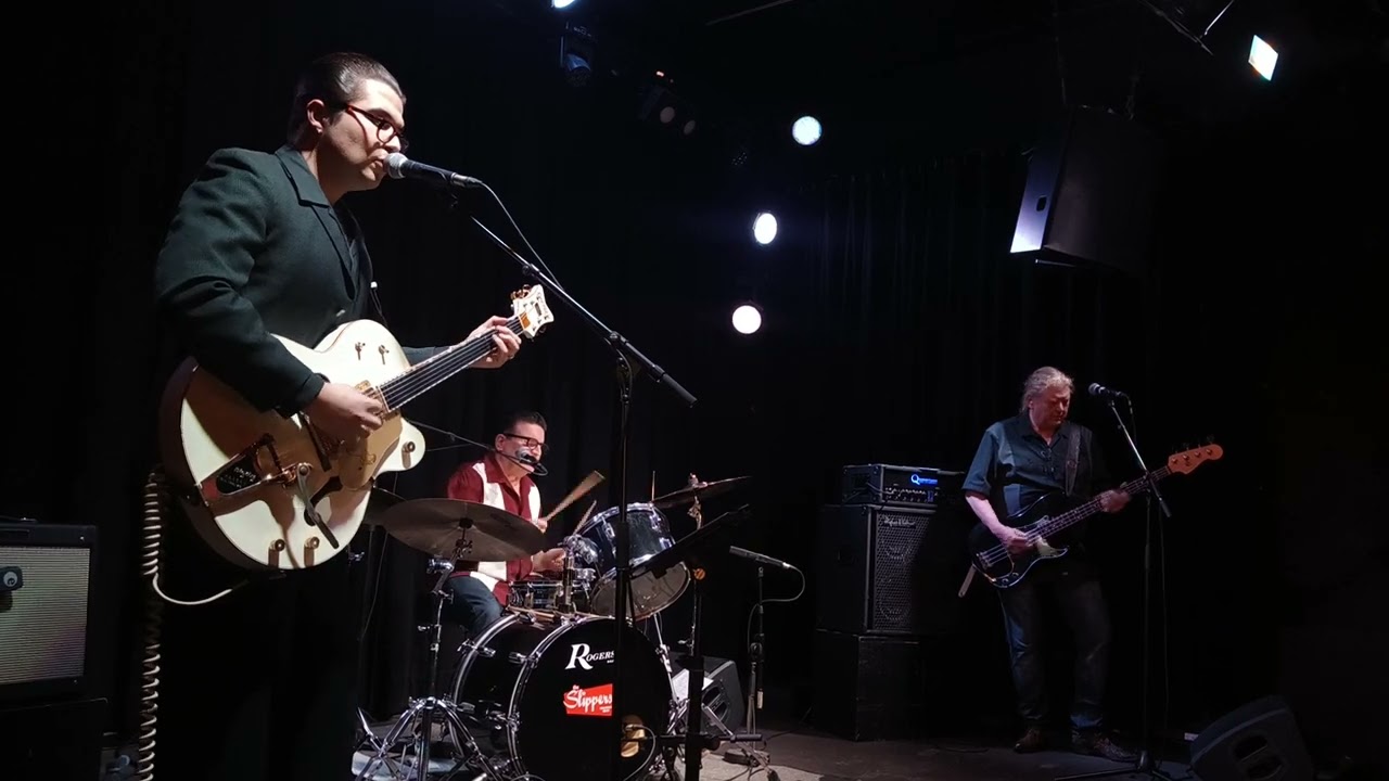 Eddie Cochran tribute night 'Skinny Jim' at semifinal,Hki