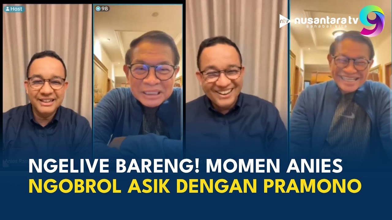 PERDANA! Anies Baswedan Live di TikTok Bareng Pramono Anung, Netizen: Kangen Abah | NTV