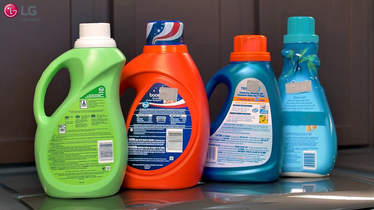 LG SideKick&trade; Washer - Detergent Usage