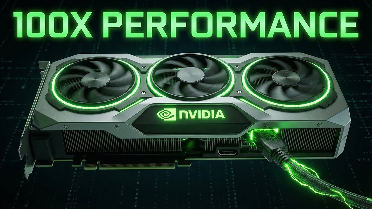 Nvidia обещает в 100 раз более высокую производительность в играх по сравнению с 5090!