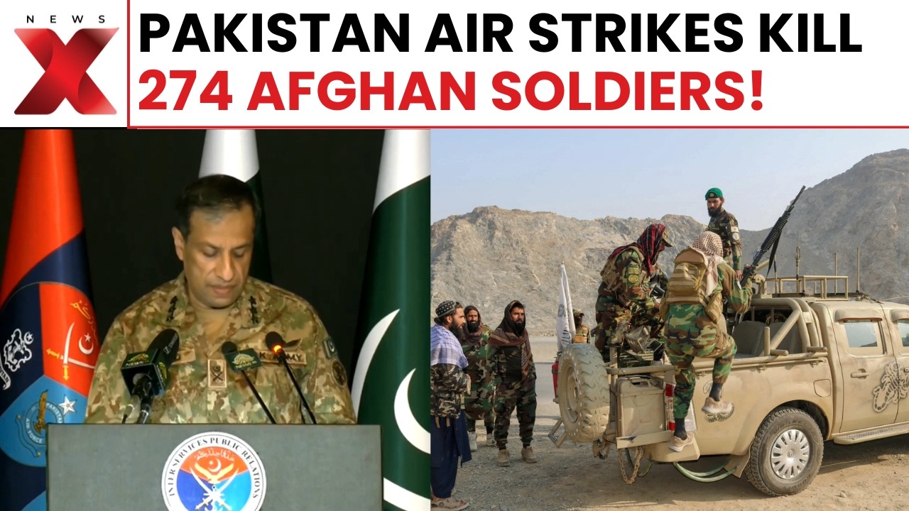 Pak-Afghan War: 22 Afghan Military Targets Hit, Pakistan Reports 274 Afghan Troops Dead