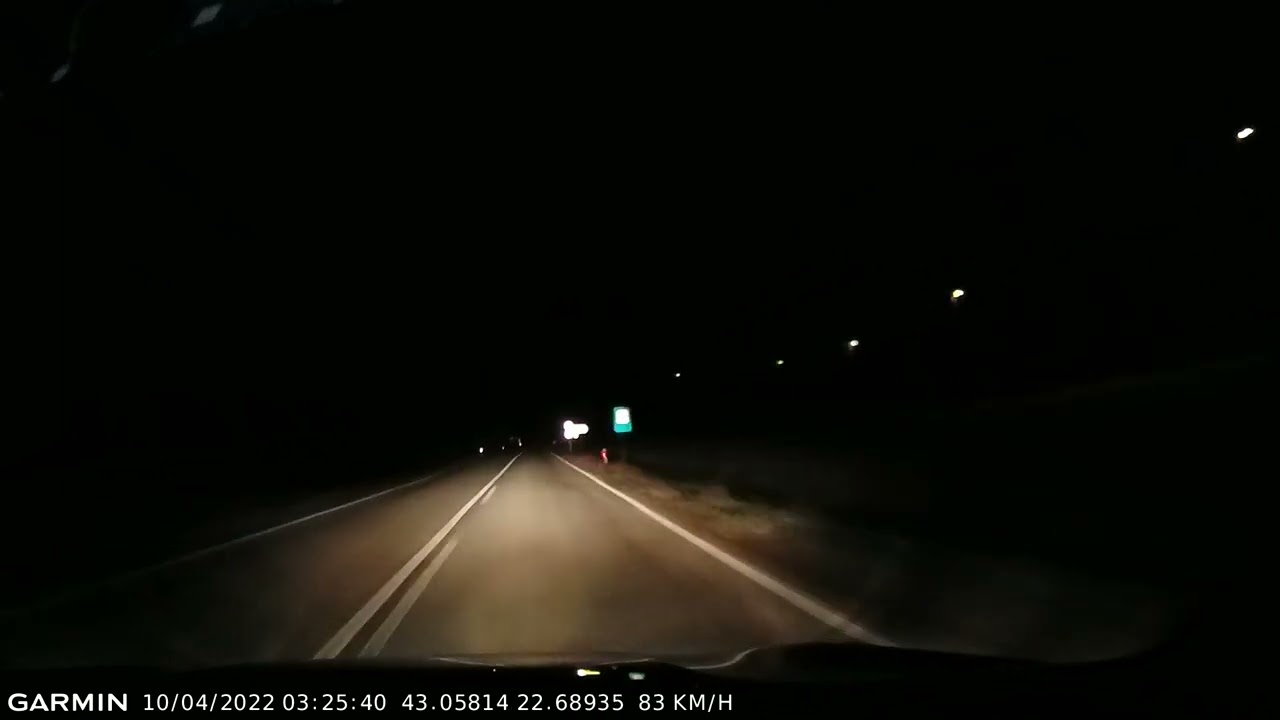 DRIVE #1801: Dimitrovgrad-Pirot (Serbia) (timelapse 4x) *Read Description*