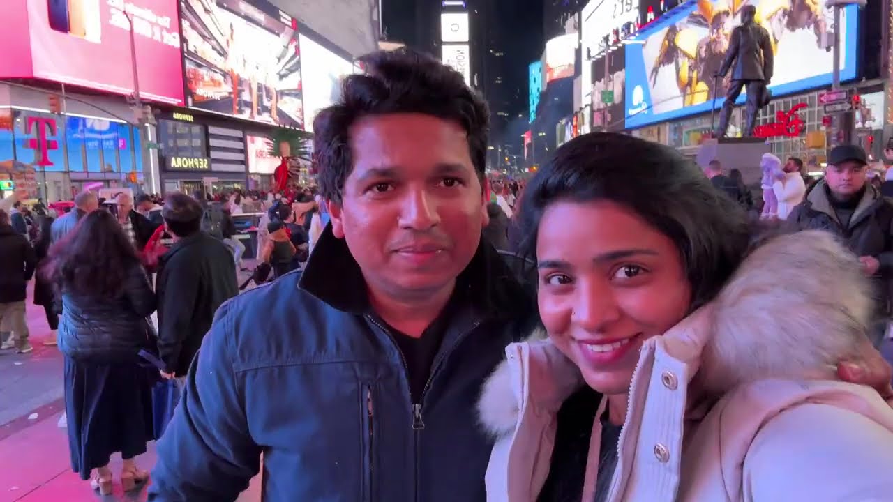 New york Day 1 - Time Square