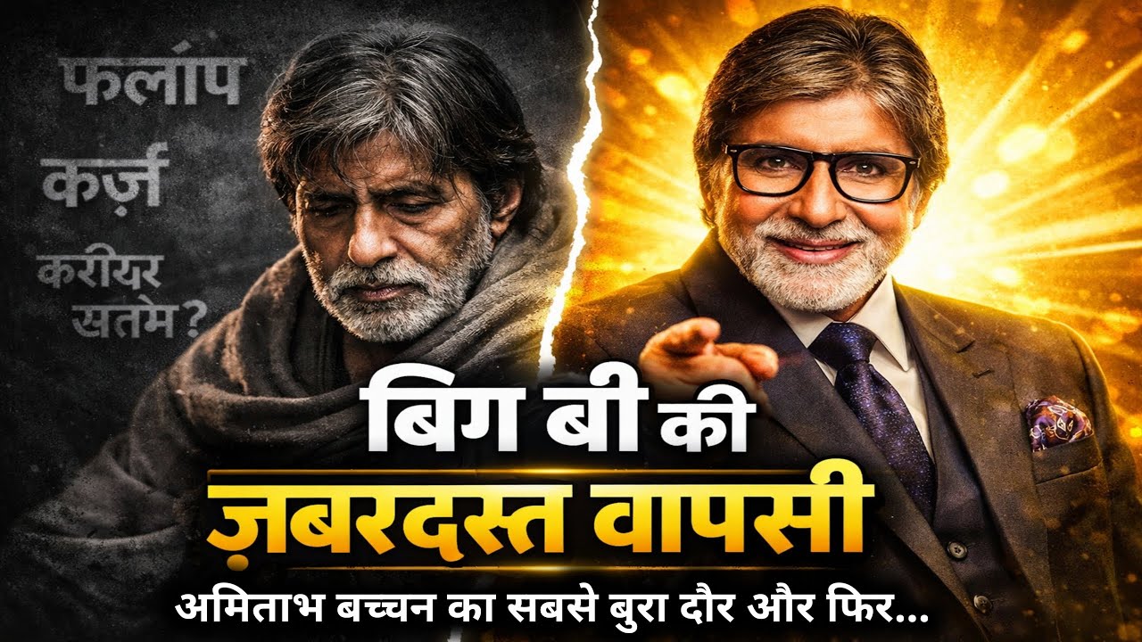 कर्ज़, फ्लॉप और फिर KBC – अमिताभ बच्चन की ज़बरदस्त वापसी