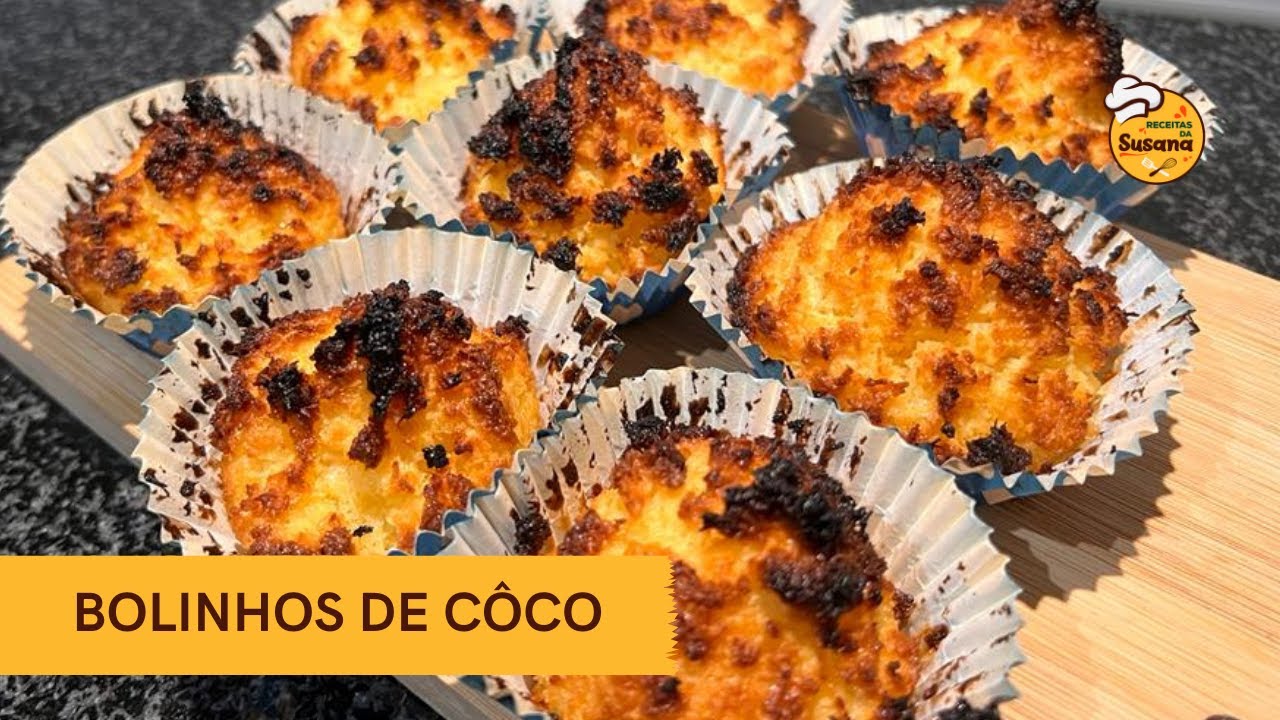Bolinhos de Côco | receitas da susana correia