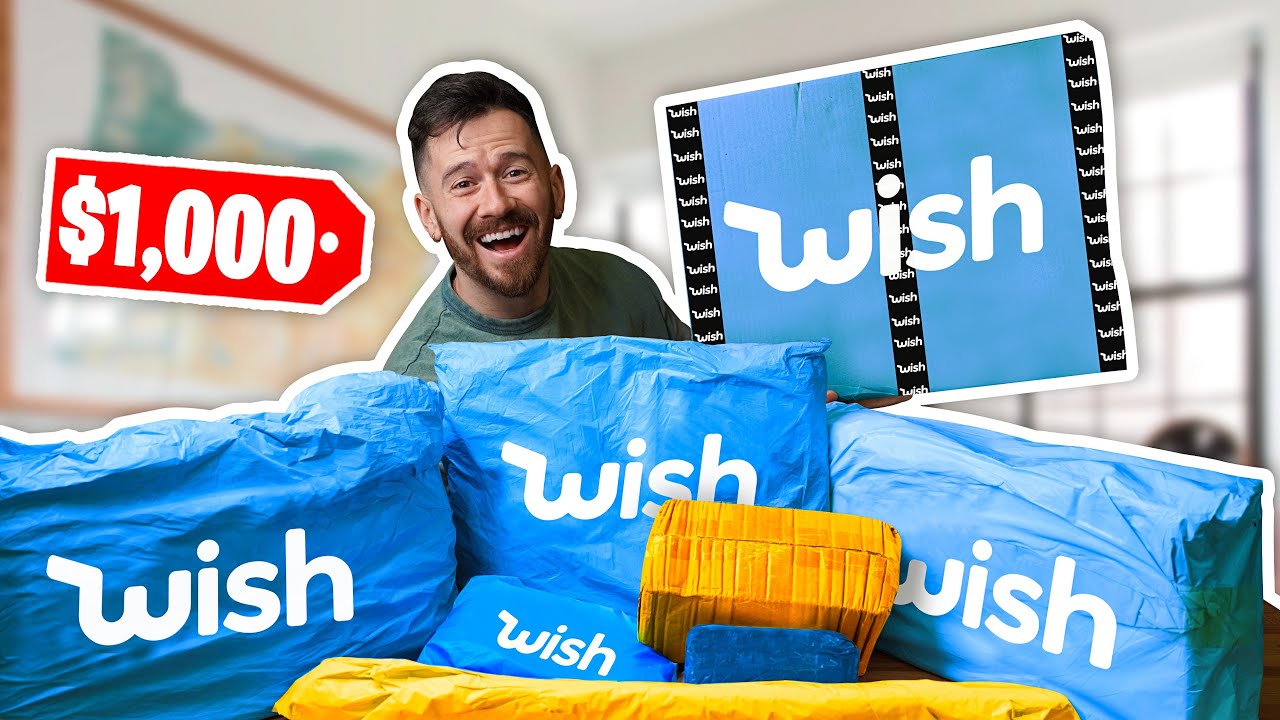$1,000 Wish Mystery Box Unboxing!!