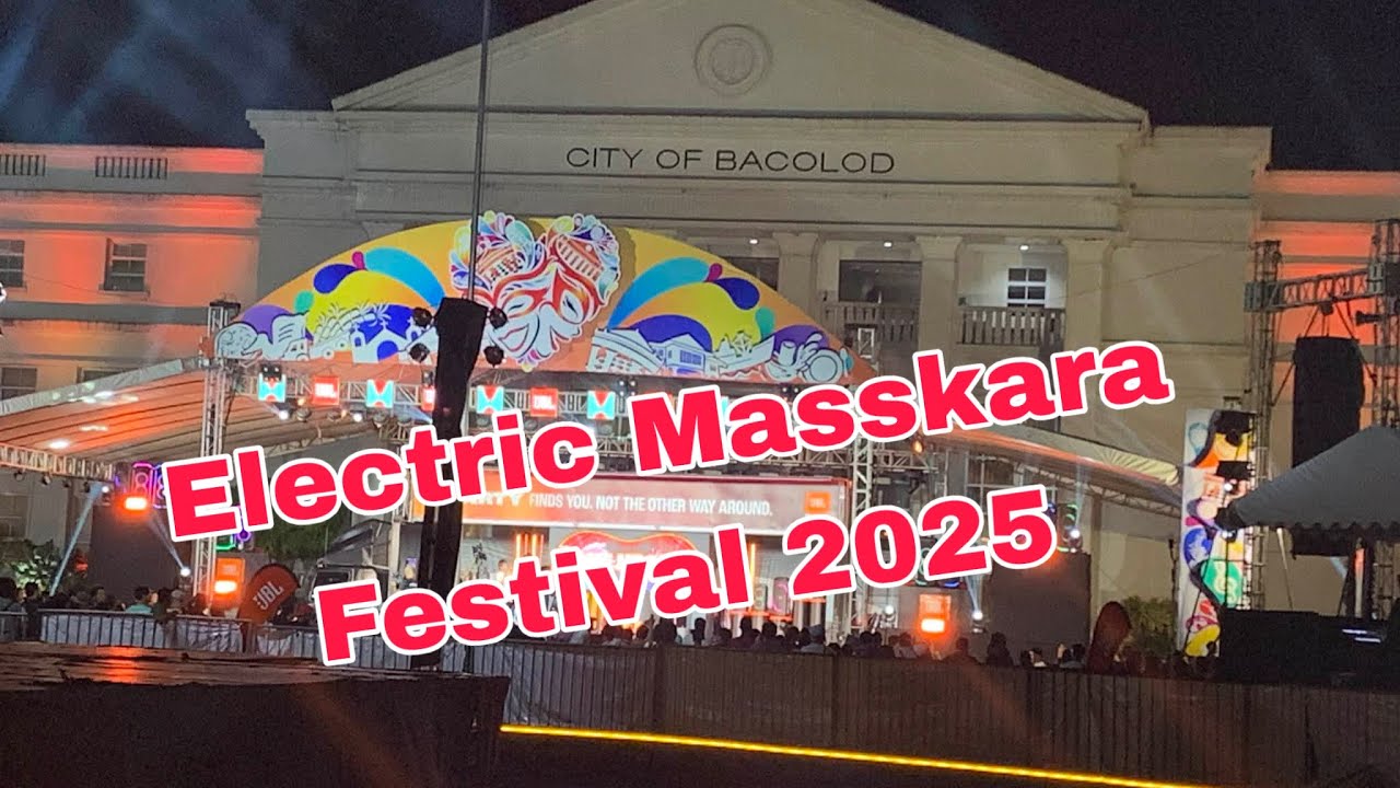 Bacolod Electric Masskara Festival 2025 / 10 participating Brgy.  in their best electric float