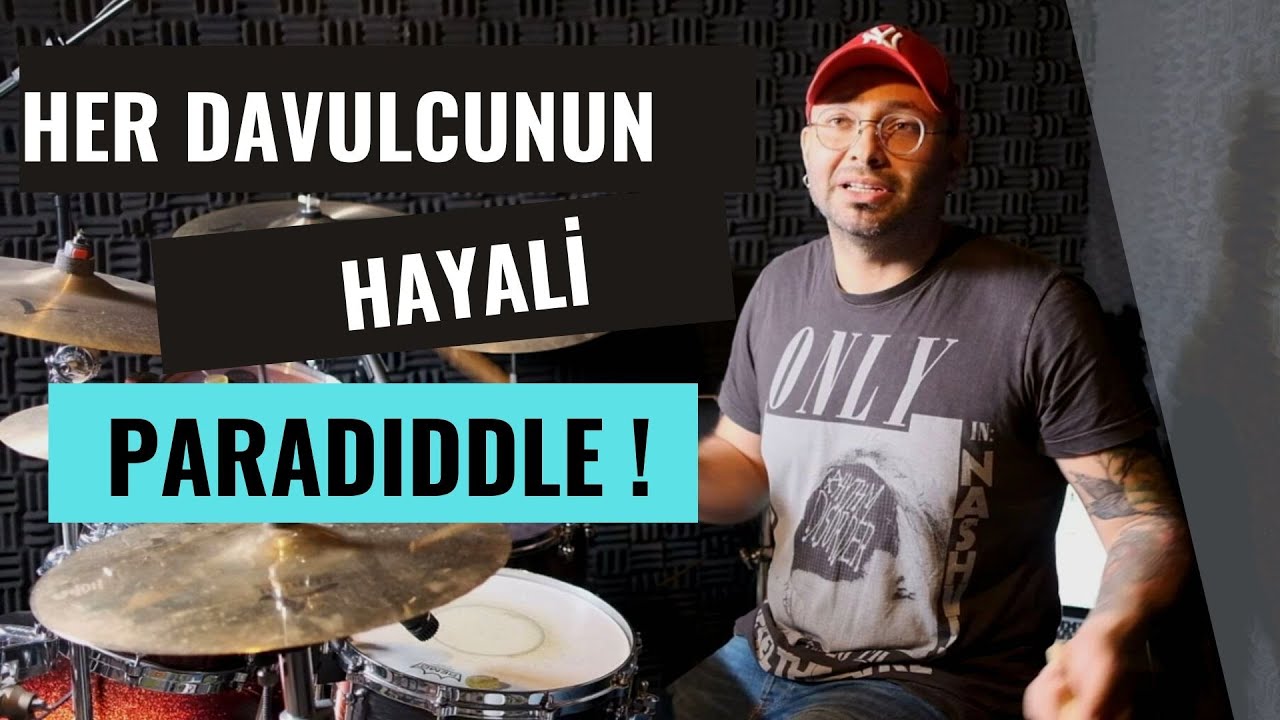 Davul Dersi 5 - Paradiddle ve davulda el ayak koordinasyonu
