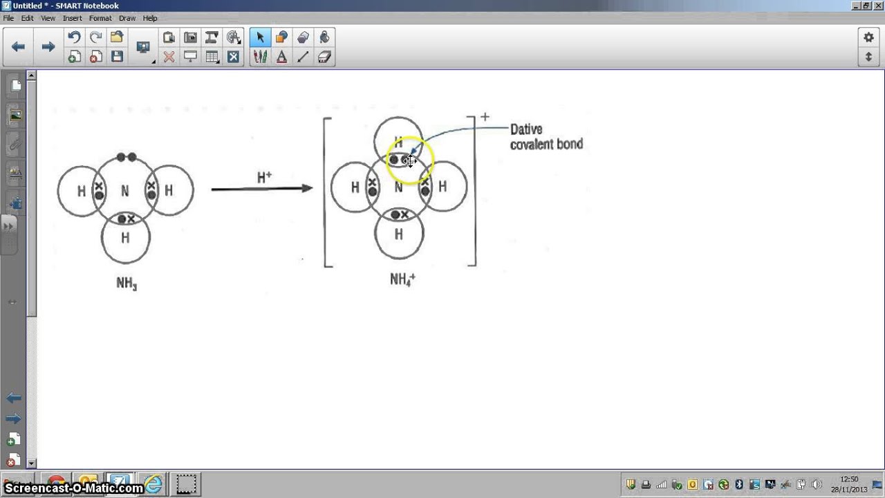 Dative Covalent Bonding Explained