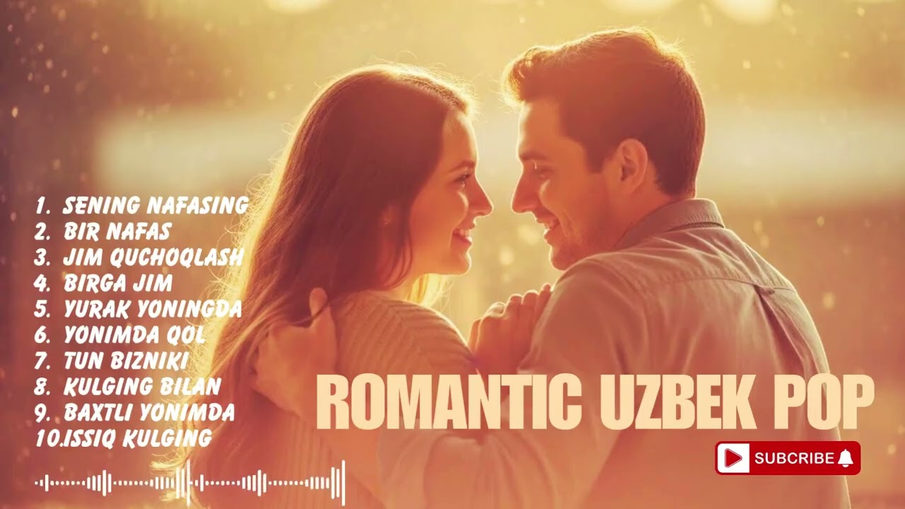Uzbek Pop Love Songs Collection | Romantic Playlist