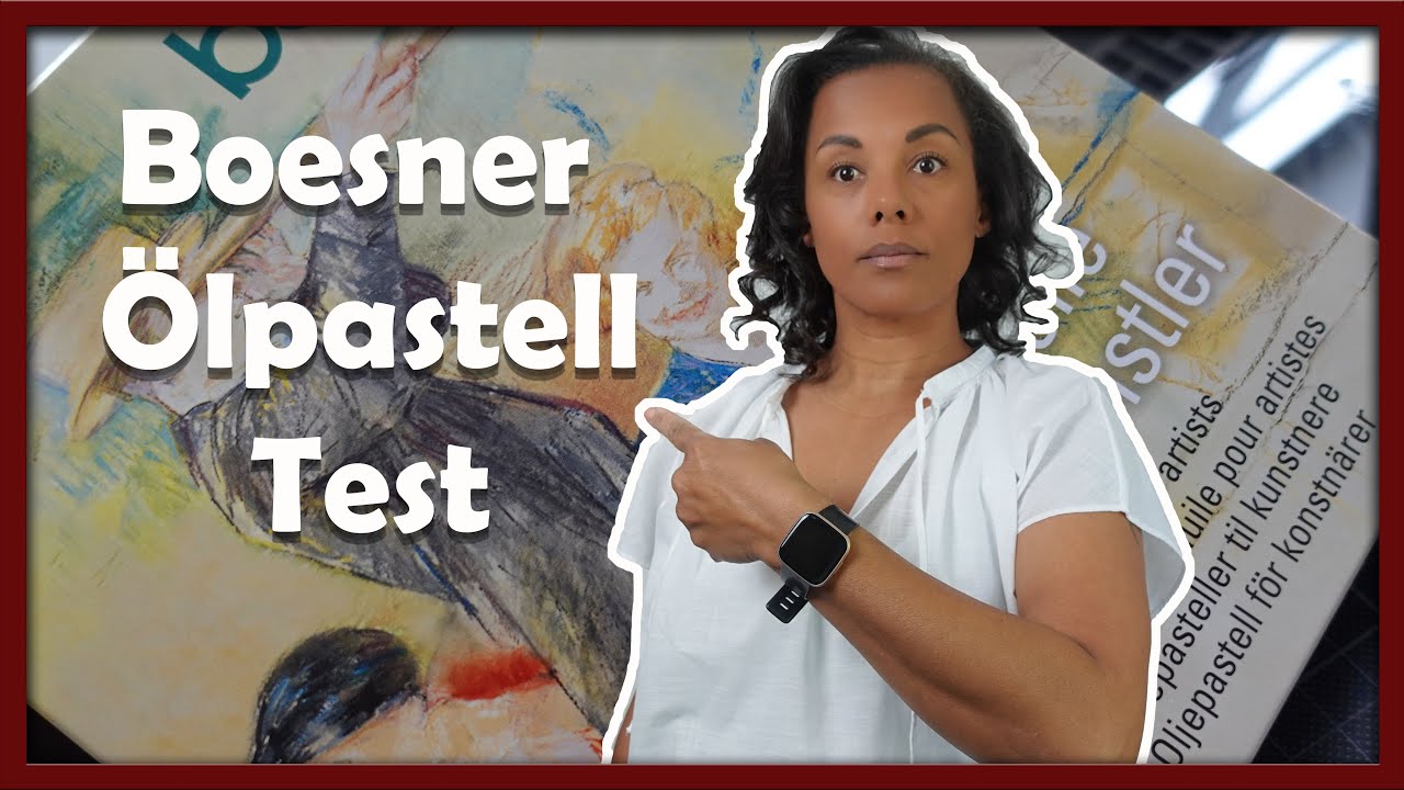 Boesner Ölpastelle im Test / Ich probiere günstige Ölpastelle von Boesner