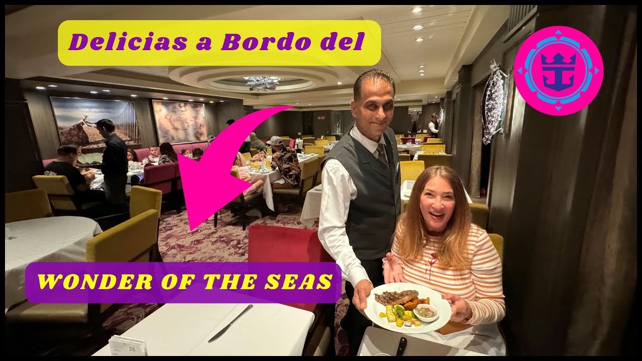 ¿Como es la comida en el Wonder of the Seas🚢? Royal Caribbean Cruises