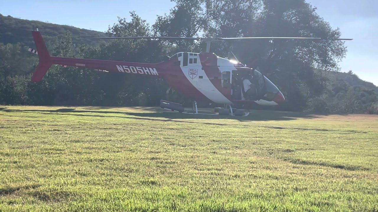 Bell 505 Start Up and Departure
