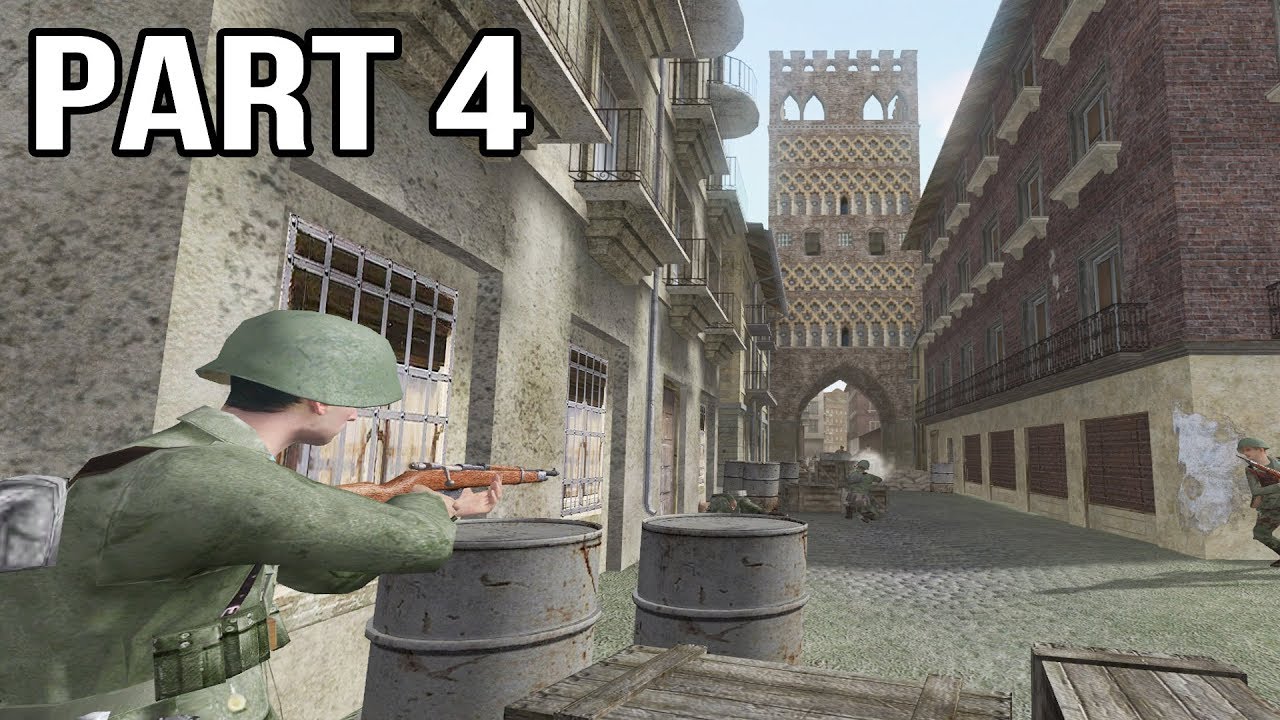 Call of Duty 2 Gameplay Walkthrough Part 4 - Italian Campaign - Kharkov