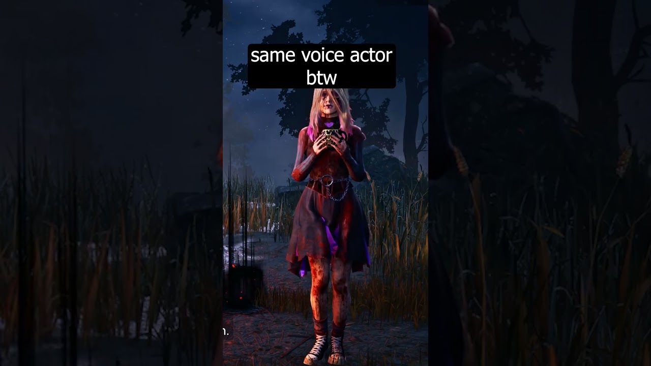 this is sable's same voice actor from dead by daylight..