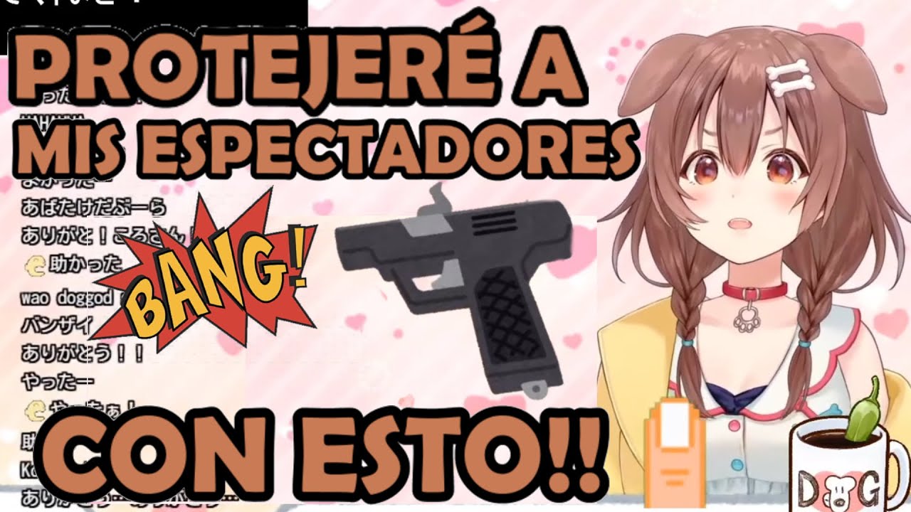 [Sub Esp] Korone SALVA a sus ESPECTADORES y sus YUBIS [Hololive]