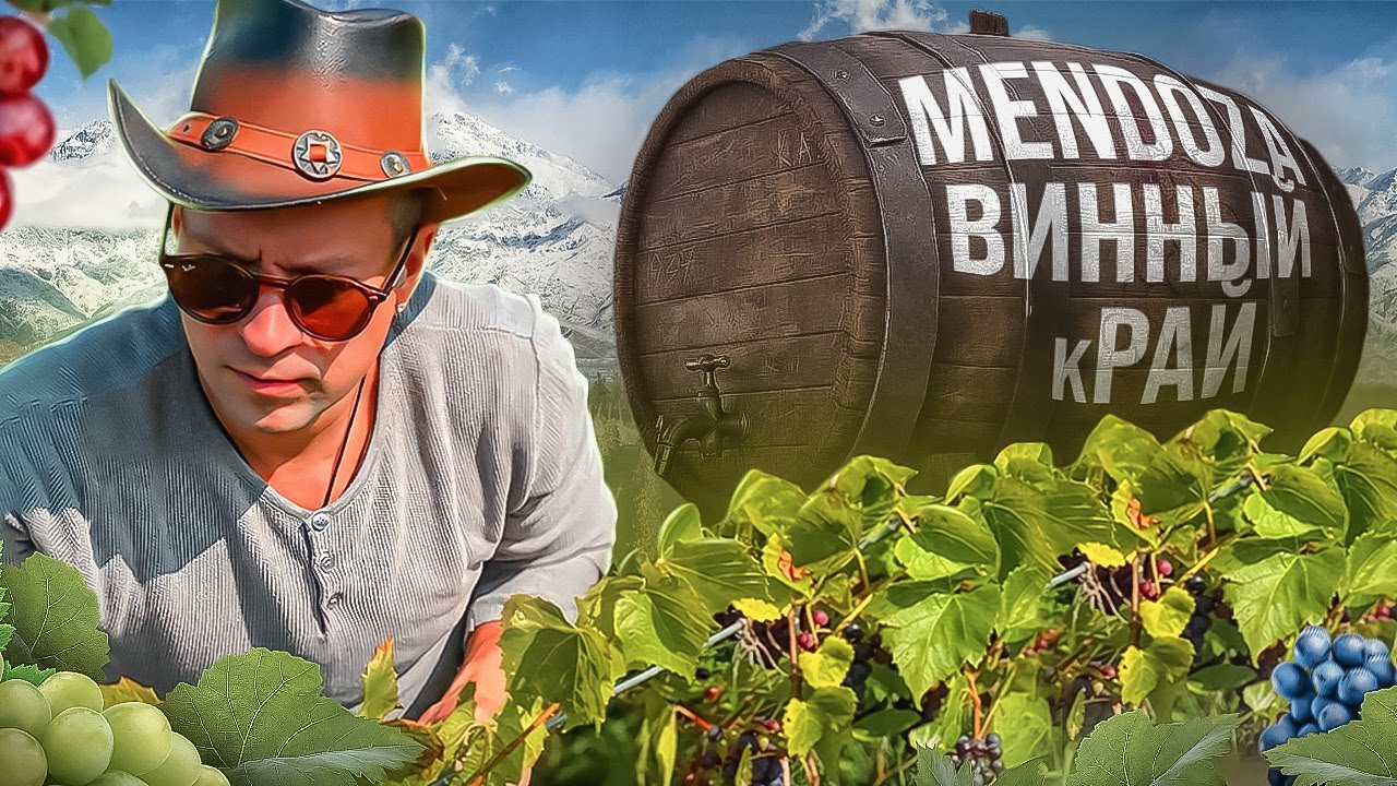 Аргентинское виноделие в Мендосе, Дегустация вина и Горное озеро Embalse de Potrerillos