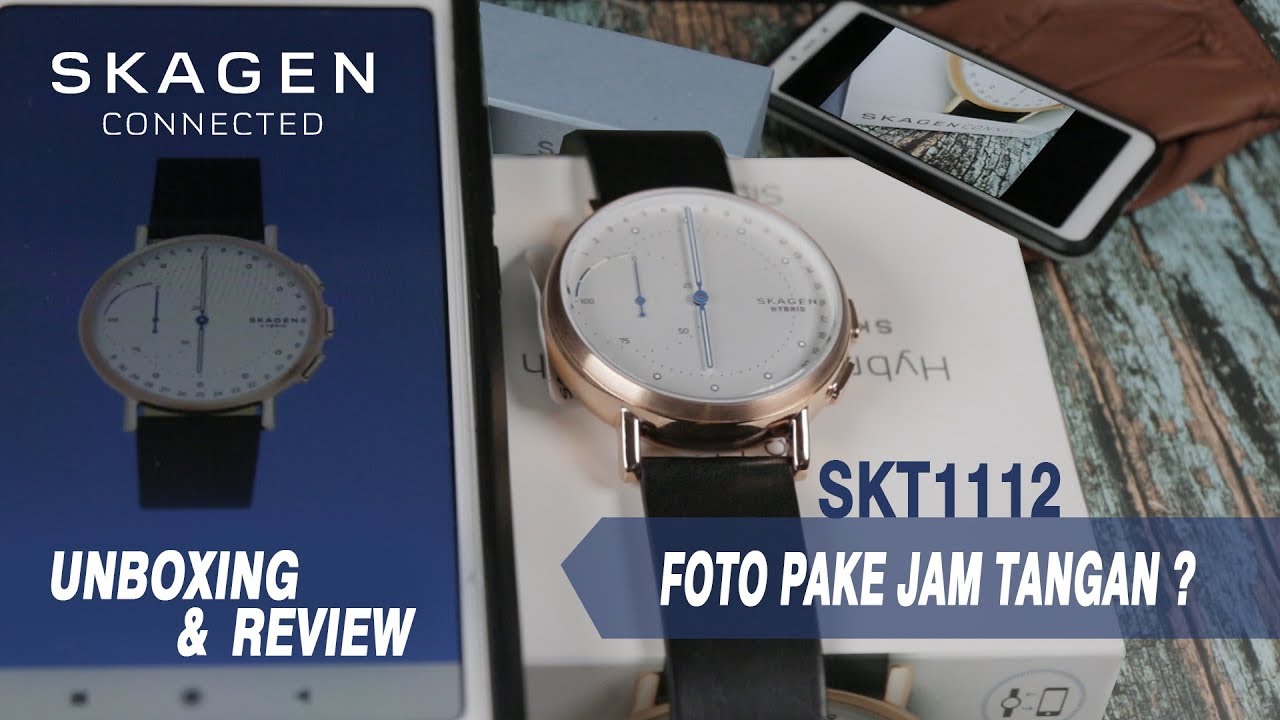 Unboxing & Review Skagen SKT1112 Hybrid Smartwatch