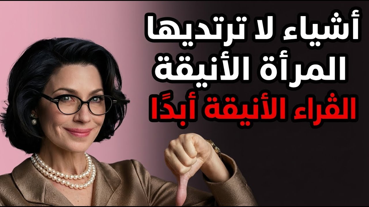 5 أشياء لا ترتديها النساء الأنيقات أبدًا
