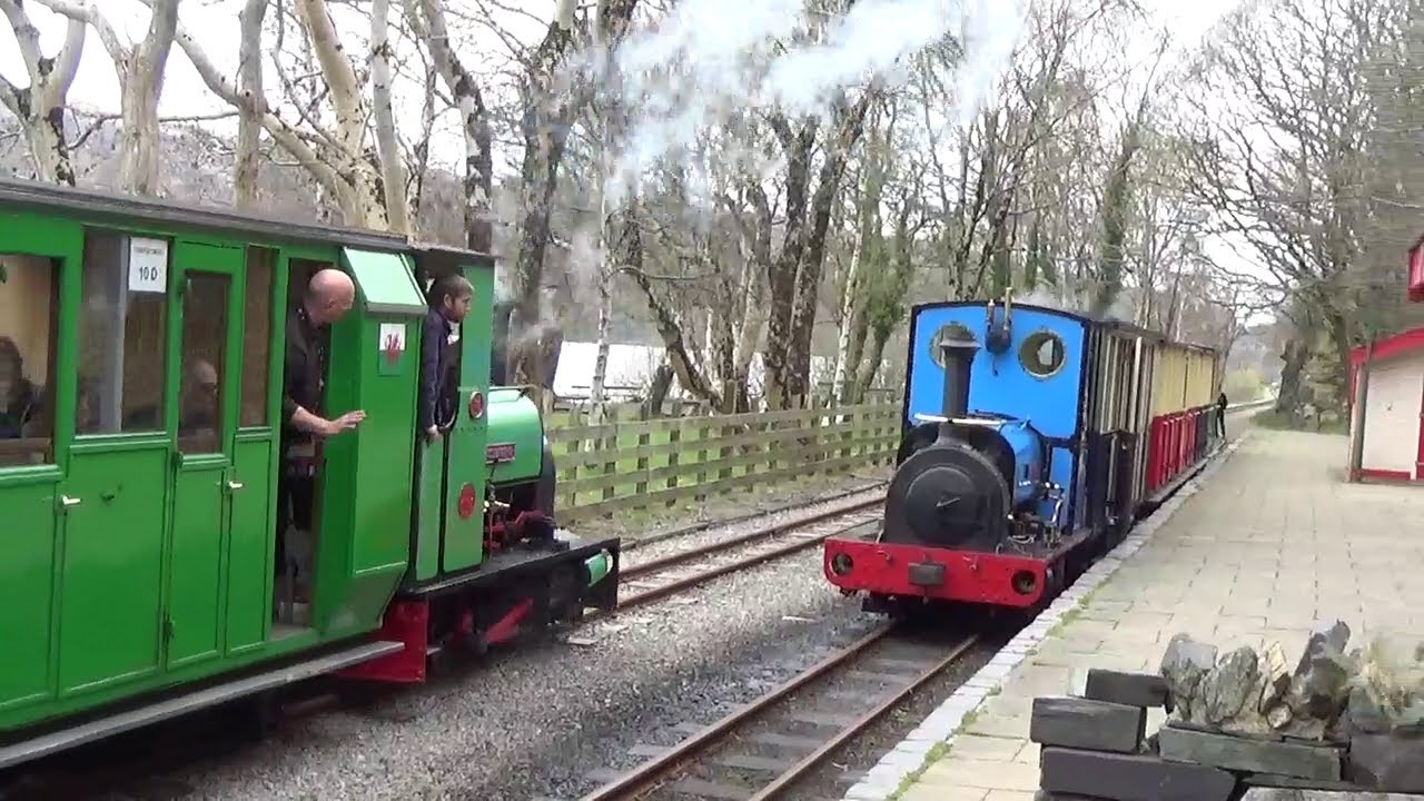 My Trip on The Padarn Lake Railway, Llanberis, Wales, April 2023