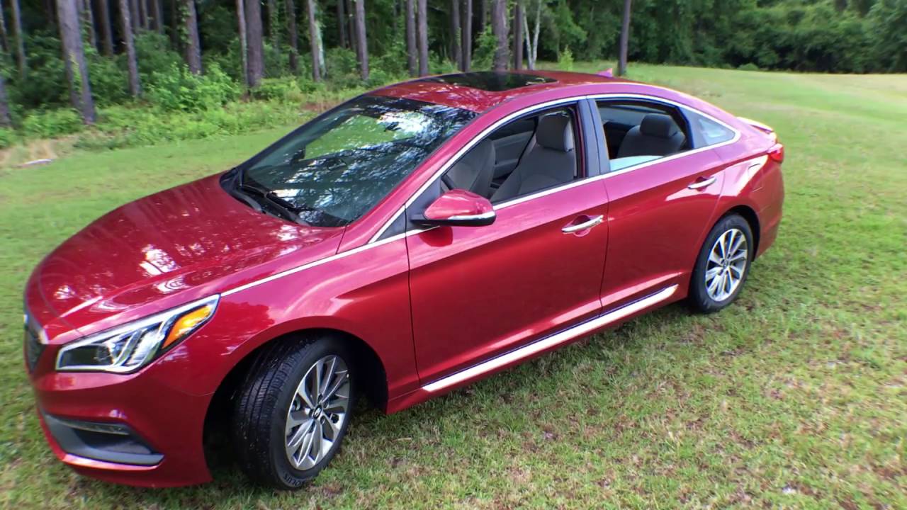 Best Detailed 2016 Walkaround Hyundai Sonata Sport