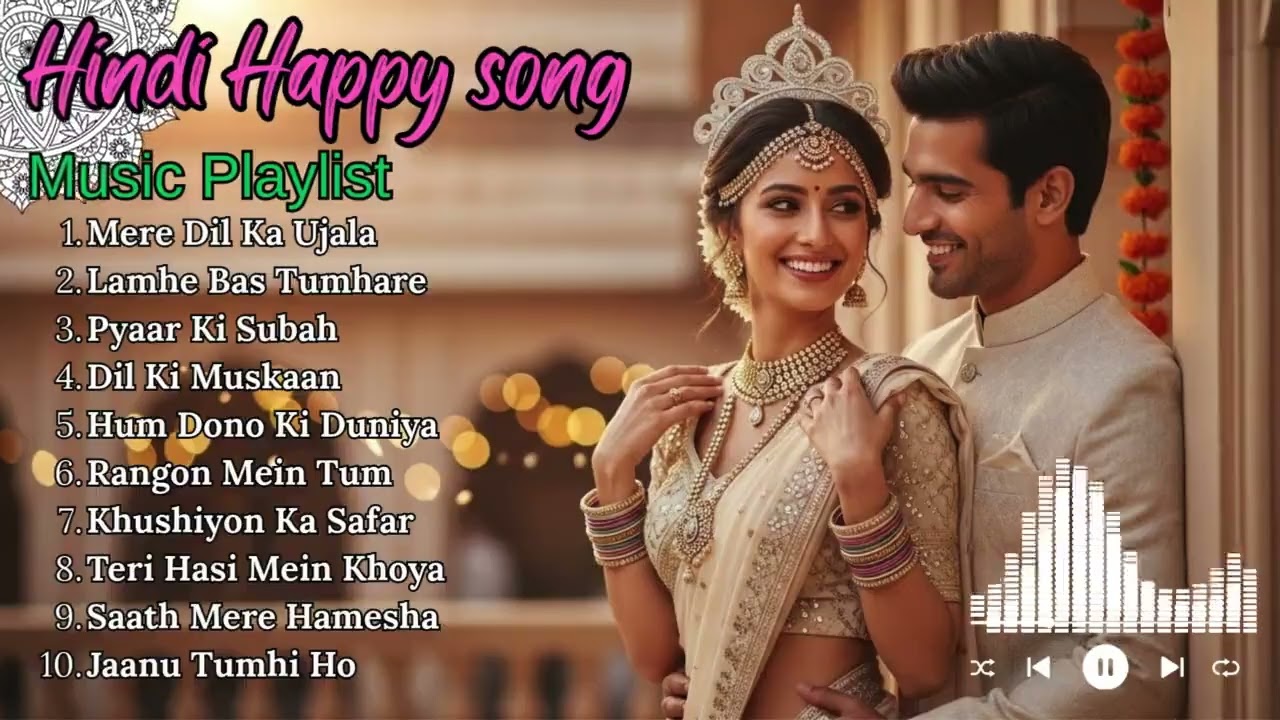 Fresh Hindi Happy Songs 2025 | Nonstop Smiling Mix 😊