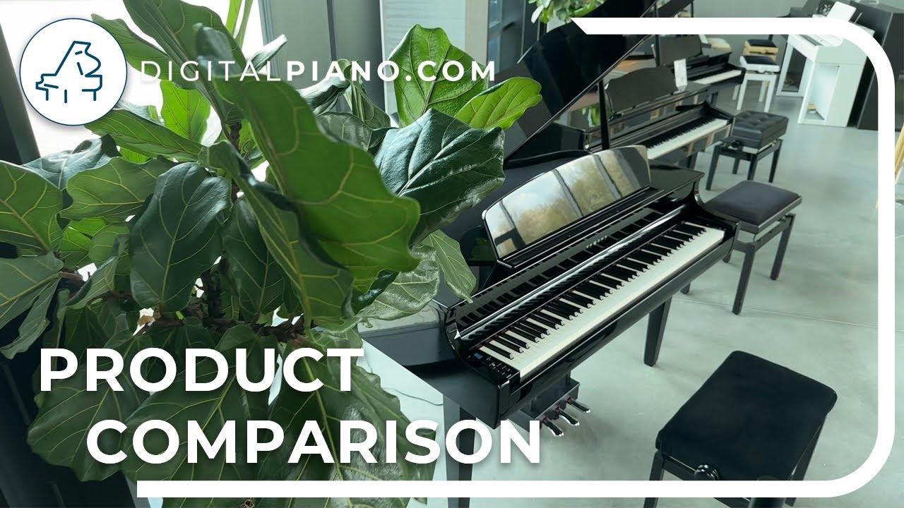 Roland GP-6 против Yamaha CLP-765GP против Kawai DG-30 | Digitalpiano.com