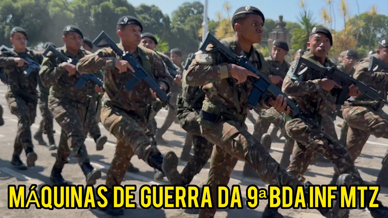 MAIOR MÁQUINA HUMANA DE GUERRA DA NONA BRIGADA DE INFANTARIA MOTORIZADA 🇧🇷