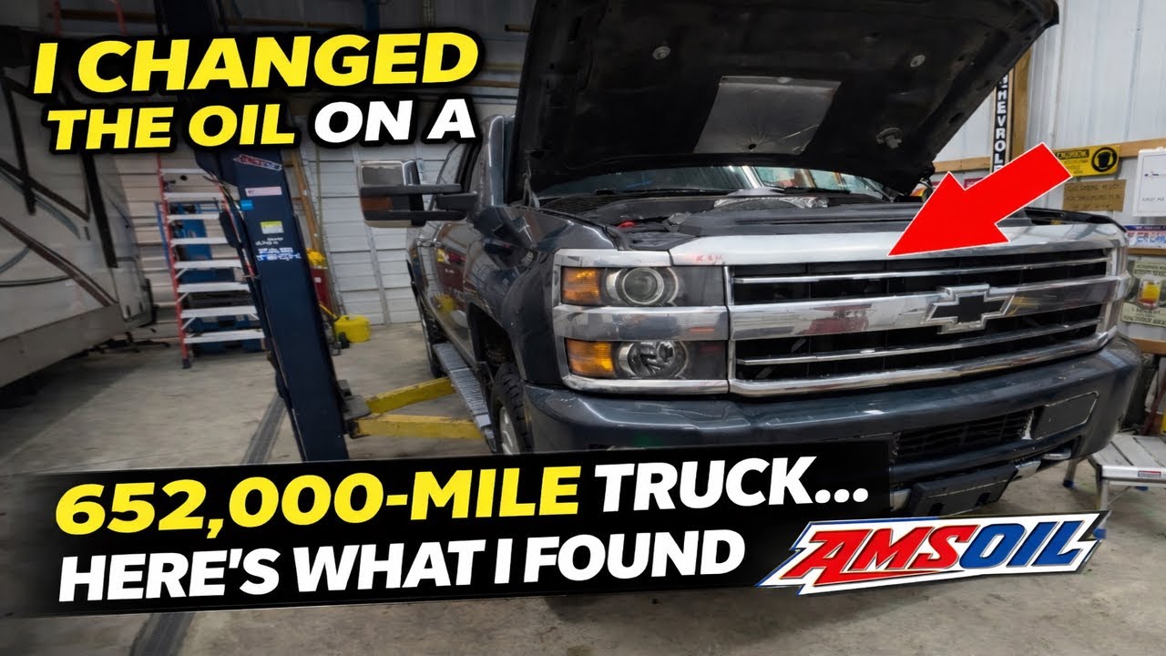 Техническое обслуживание на пробеге 652 000 миль на автомобиле Chevy Silverado 2500 HD L5P 2019 г...