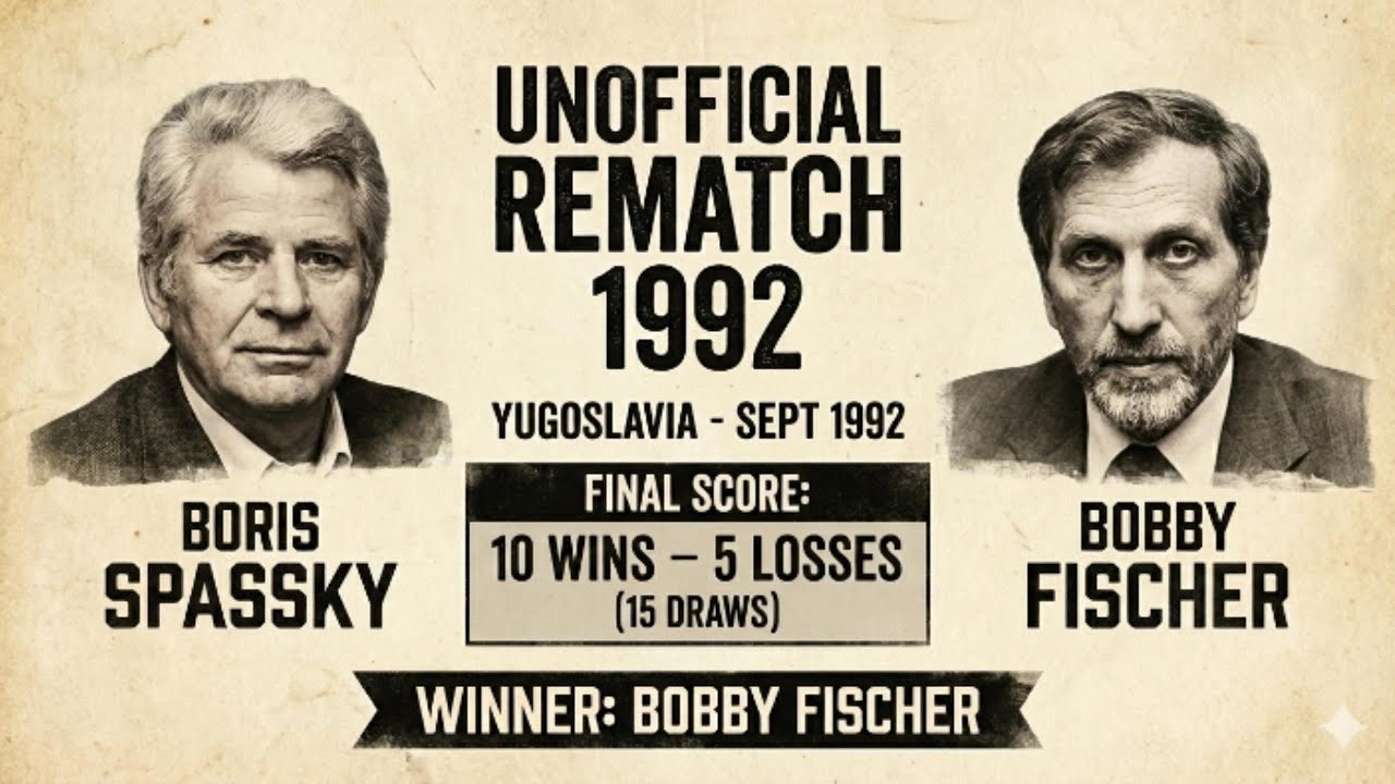 Fischer vs Spassky 1992: All 15 Decisive Games Analyzed | The Controversial Return
