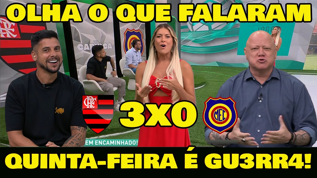 FLAMENGO 3x0 MADUREIRA - MENGÃO PERTO DA FINAL! QUINTA-FEIRA TEM QUE GANHAR DO LANÚS!