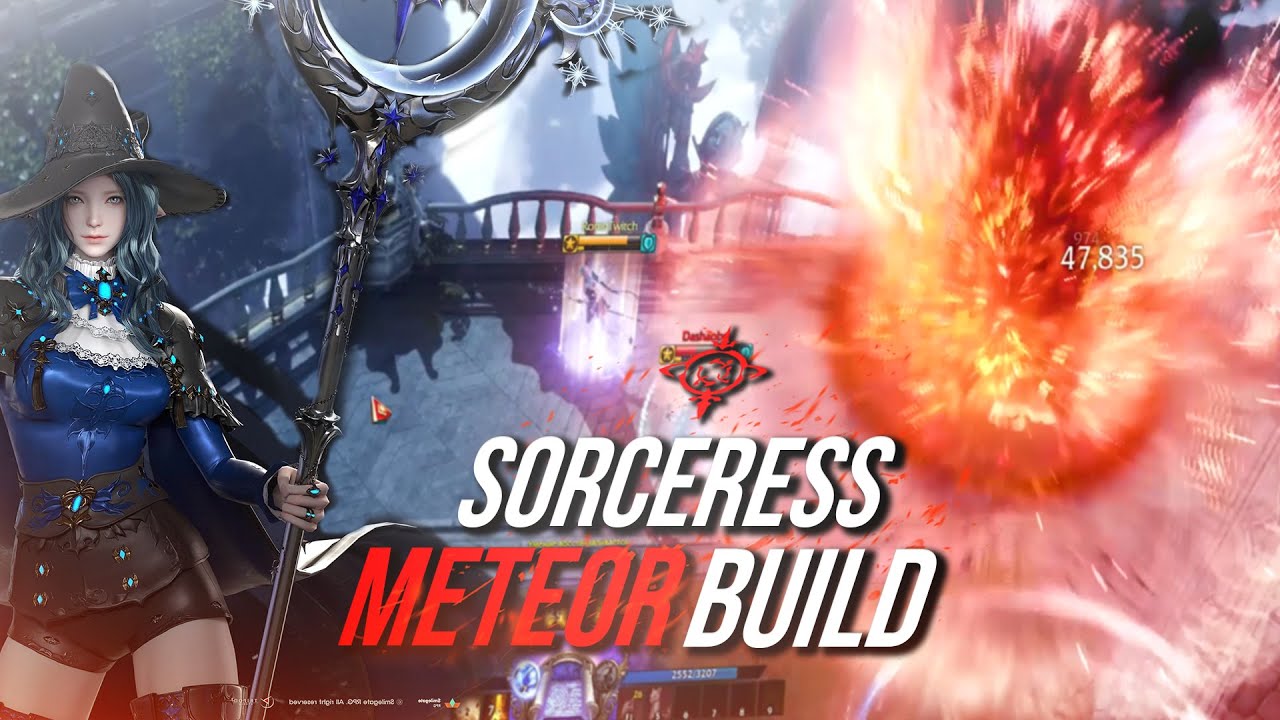 SORCERESS METEOR BUILD PVP! I KNOW YOU WANT THAT 🤗- LOST ARK RONIN