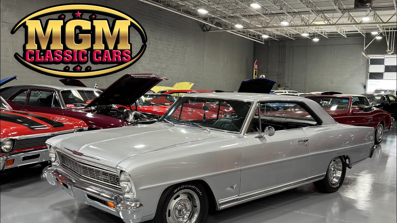Продаётся Chevrolet Nova SS 1966 года. Посетите наш сайт Mgmclassiccars.com.