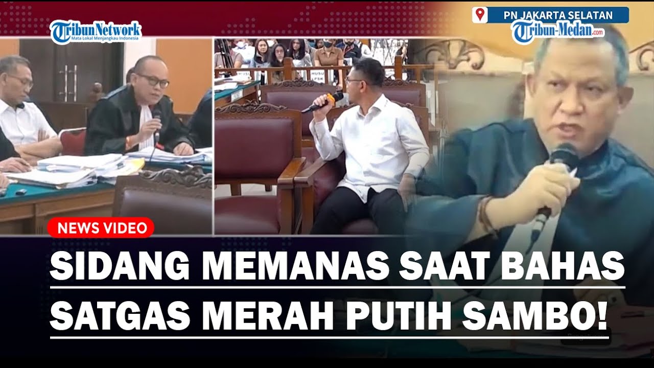 Sidang Memanas Pengacara Agus vs Jaksa, Saat Bahas Saksi Irfan Anggota Kasatgas Merah Putih Sambo!