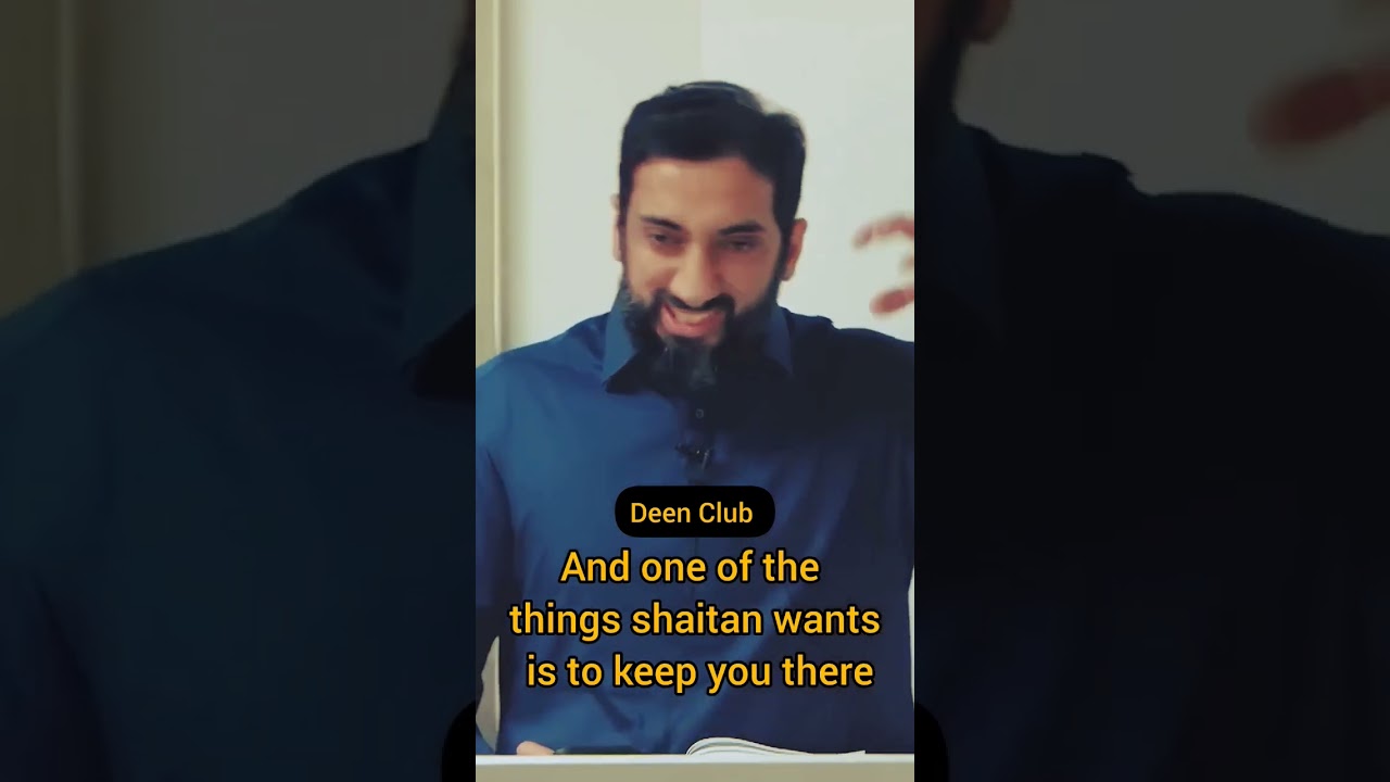 Shaitan's attack using your past | Nouman Ali Khan #shortsfeed #shaitan #noumanalikhan #ramadan