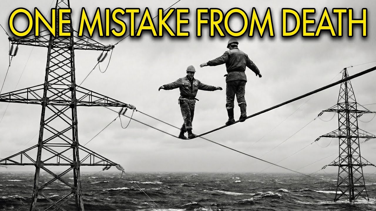 The Insane Dangers Powerline Workers Risked in the Early 1900s