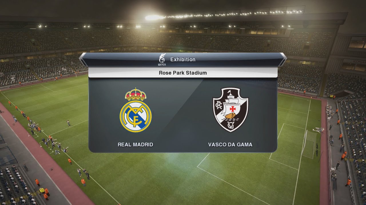REAL MADRID vs VASCO DA GAMA - Pro Evolution Socer 2013