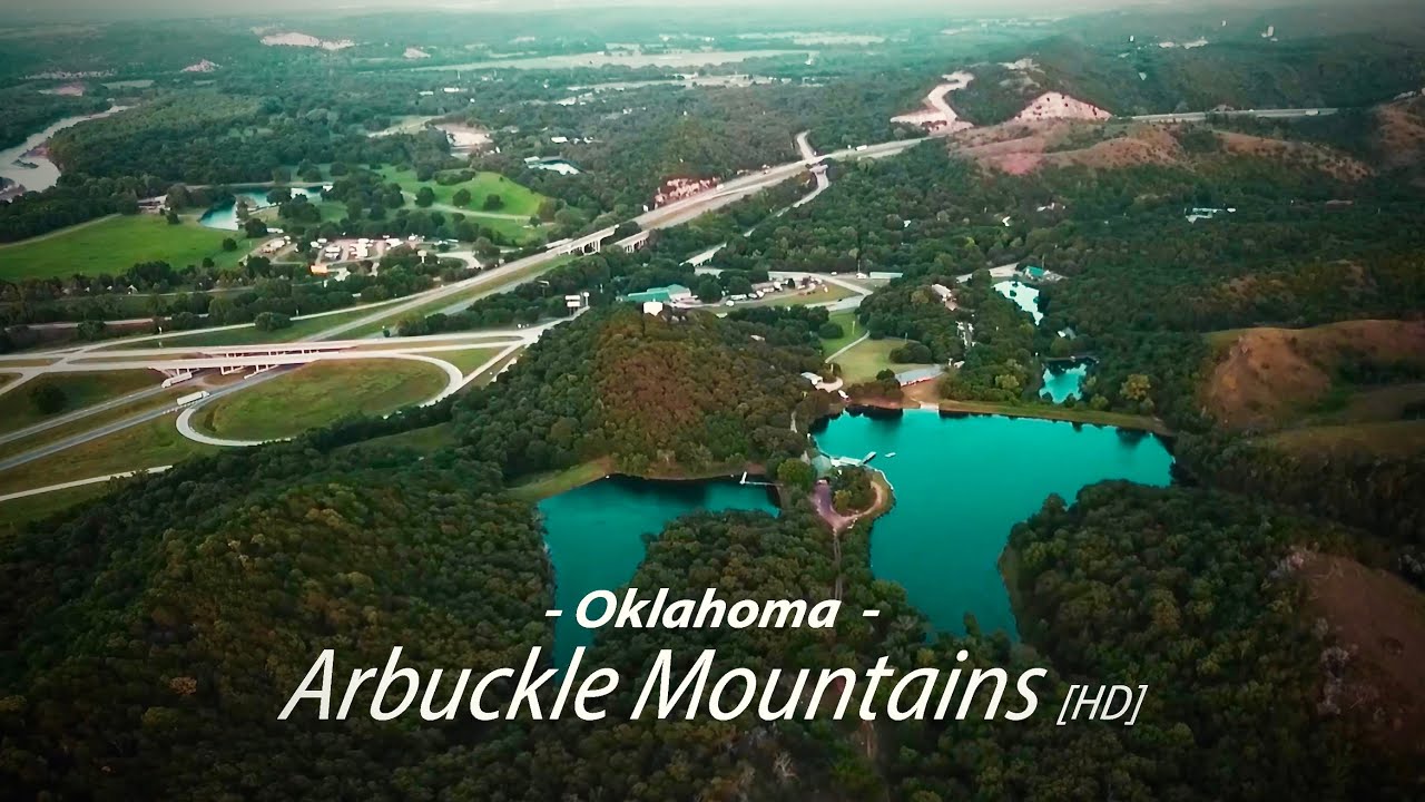 Arbuckle Mountains, Oklahoma - by drone [HD]