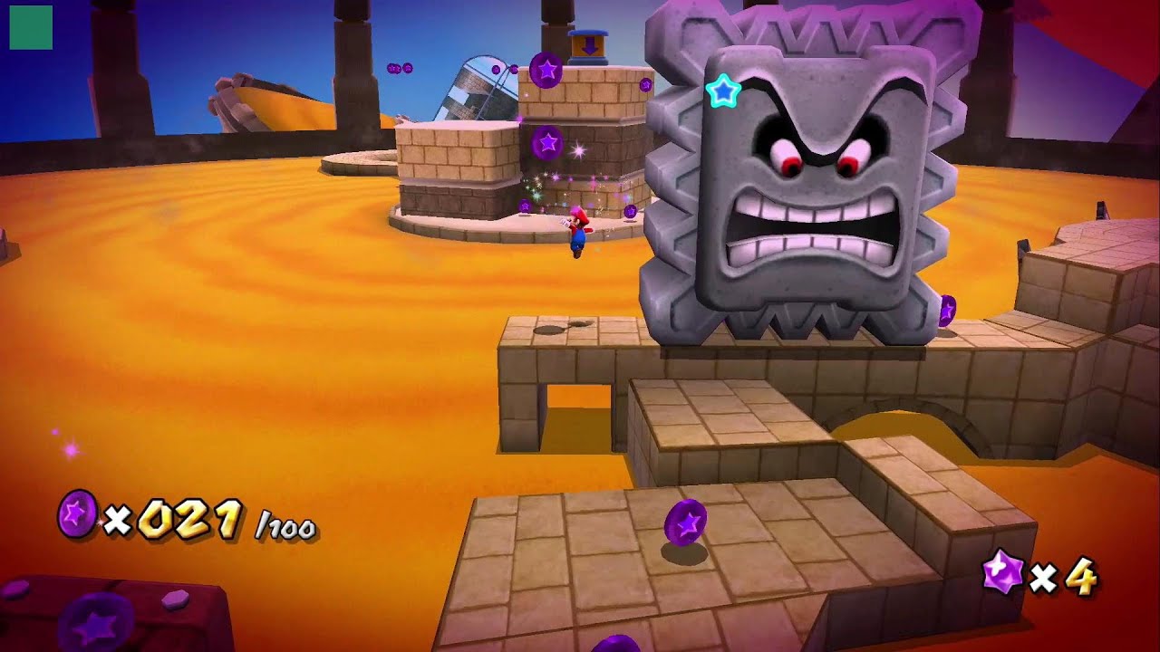 【サンドアイランドギャラクシー】砂漠の国の パープルコイン 攻略【スイッチ版 スーパーマリオギャラクシー スーパーマリオ 3Dコレクション】