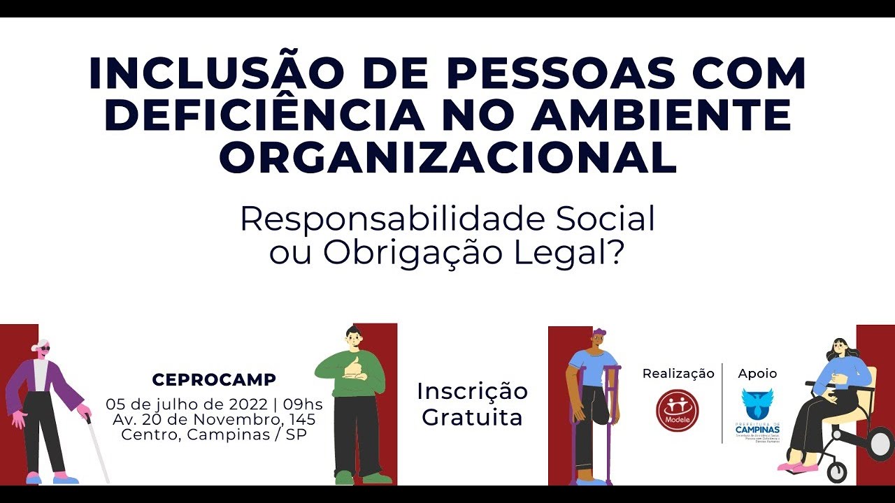 Inclusão de pessoas com deficiencia no ambiente organizacional