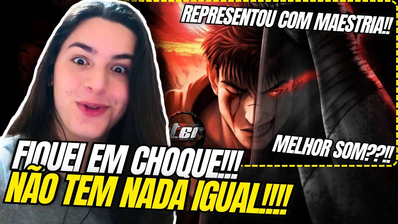 REAGINDO a LÁGRIMAS DE ÓDIO - GUTS | SHOOTER | BERSERK