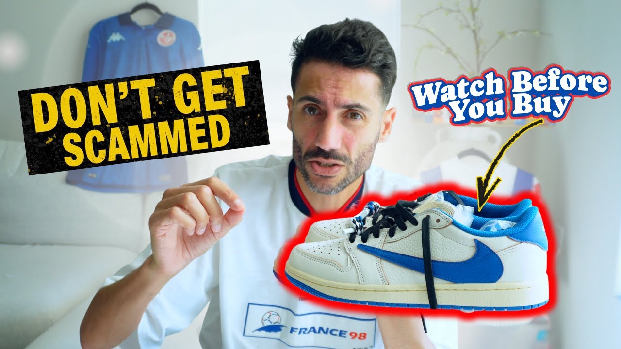 Travis Scott Fragment Air Jordan 1 Low 2.0 Fake Unboxing & Legit Check