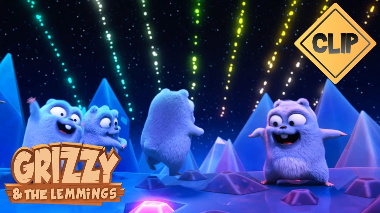 🎶 Son et lumi&egrave;re par les DJ Lemmings 🐻🐹 Grizzy & les Lemmings / Cartoon