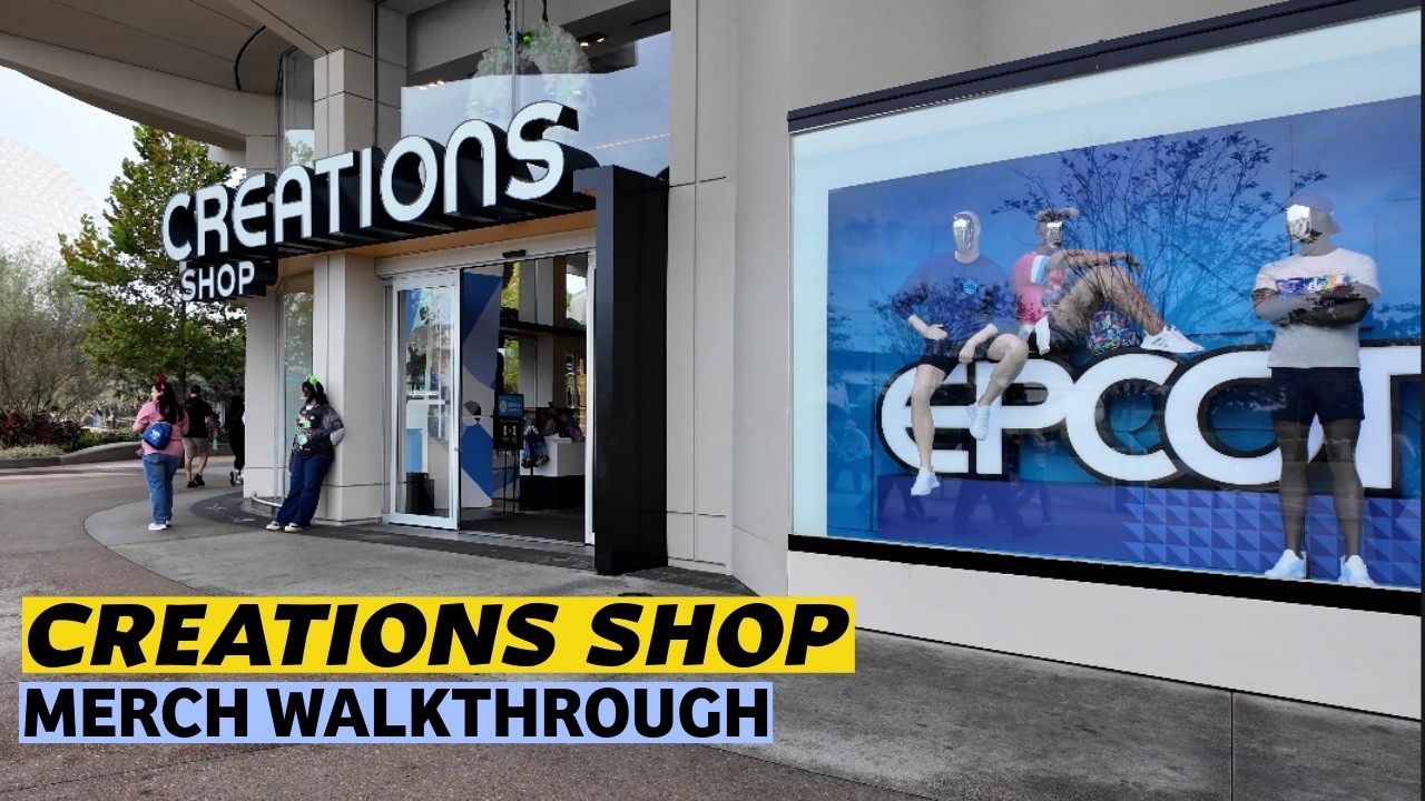 Epcot - Creations Shop Walkthrough (January 2026)