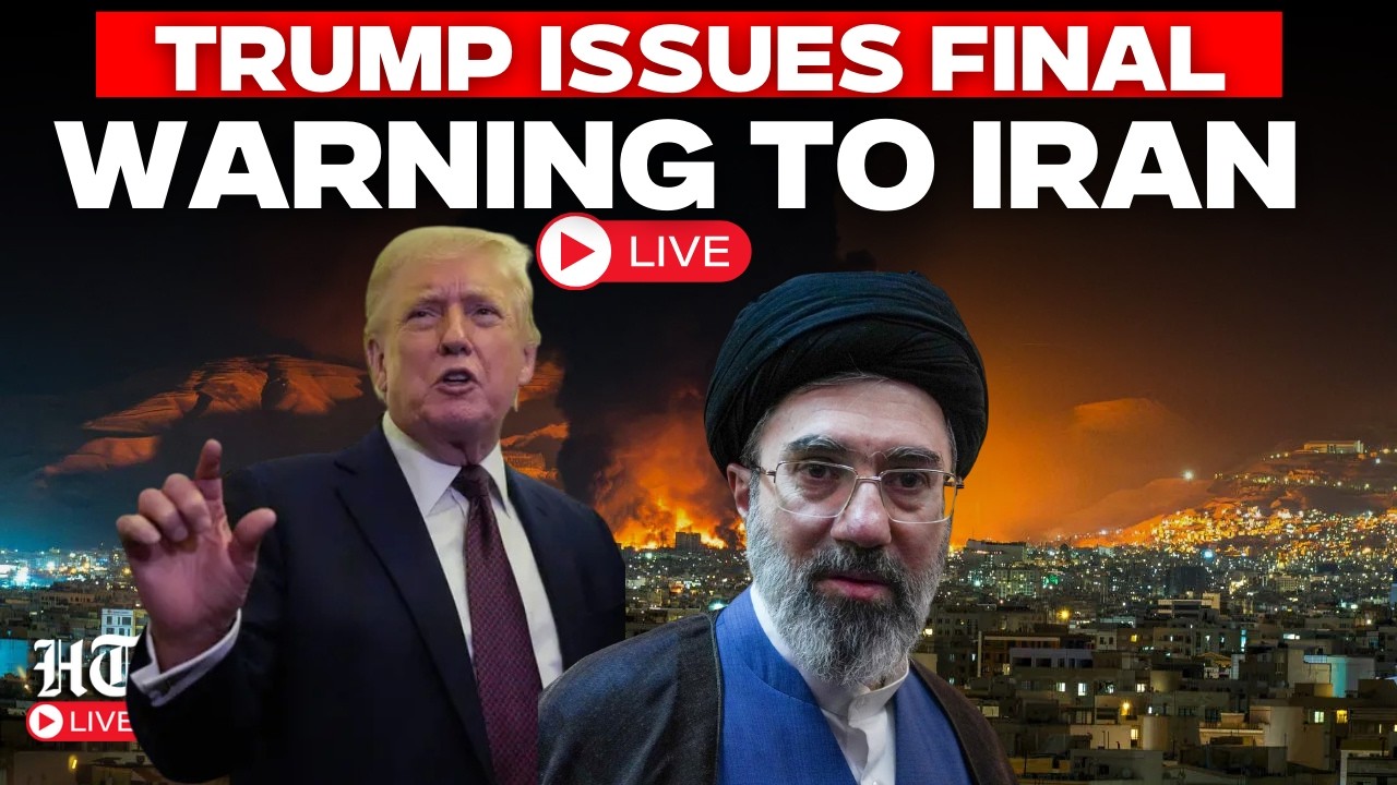 US-IRAN WAR LIVE | Trump's Big Announcement On Military Action Against Iran | Breaking News LIVE