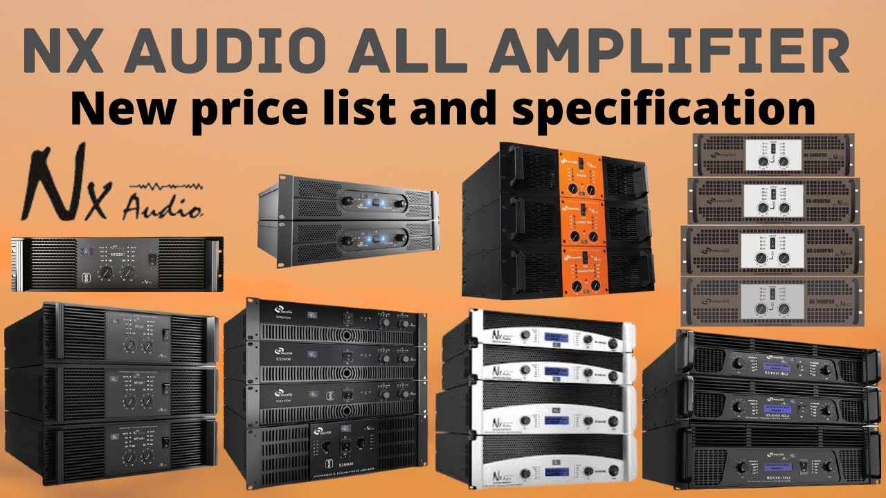 Nx Audio All Amplifier New Price List & Specification 2022 | Nx Audio Amplifier | Priyo Dj Vlogs