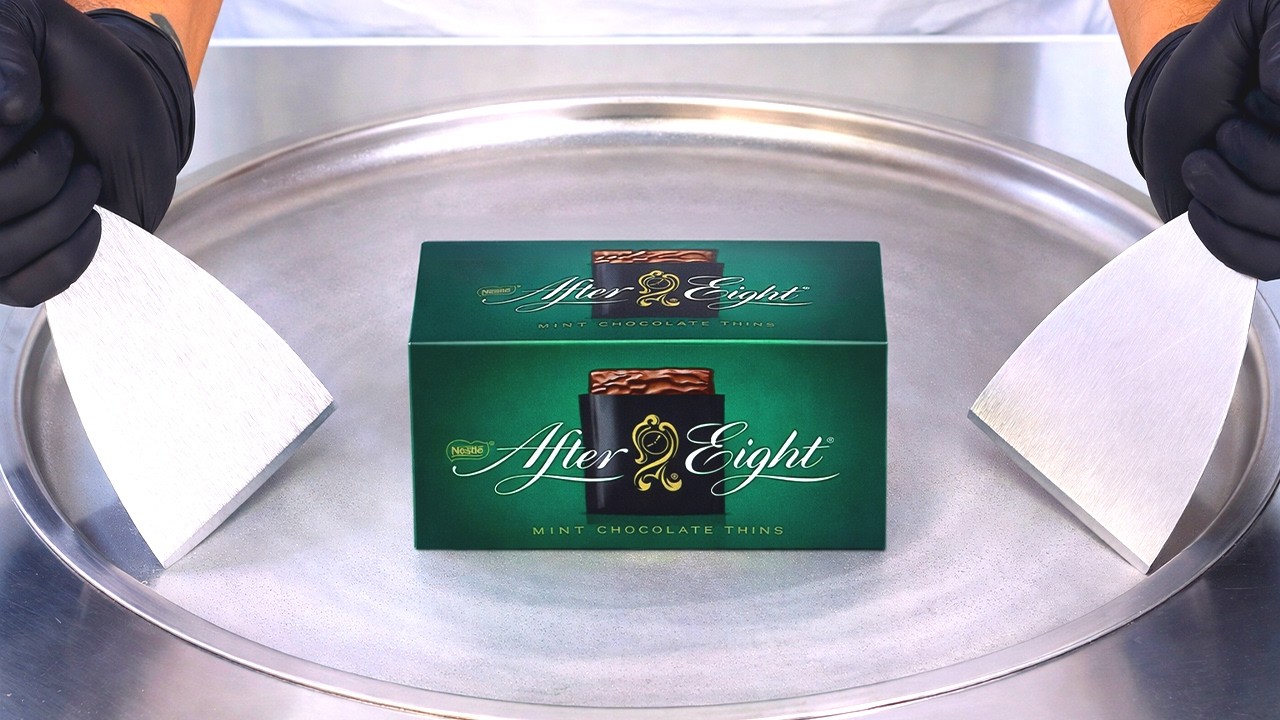 After Eight - Ice Cream Rolls | Satisfying Visual ASMR