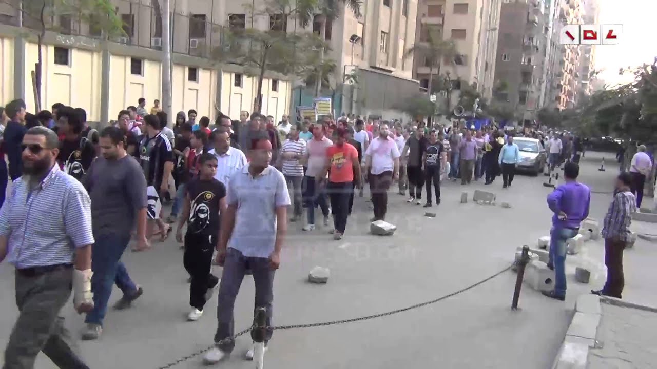 مسيرة مسجد العزيز بالله المناهضة للأنقلاب