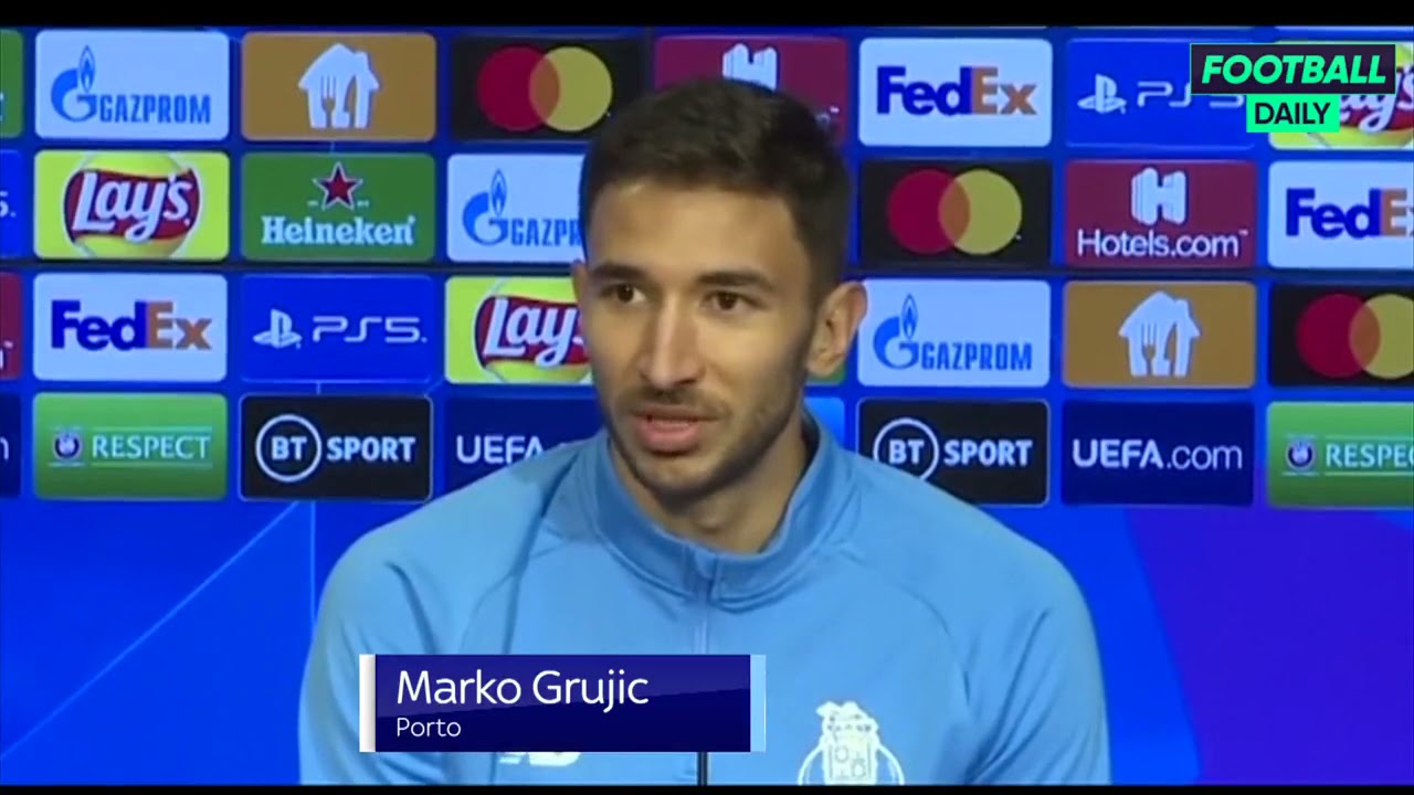 FC Porto midfielder Marko Grujic previews Champions League clash with former club Liverpool