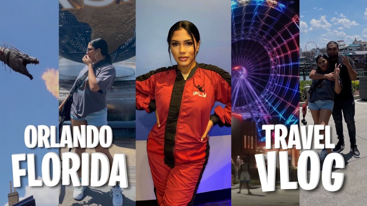 Travel Vlog|| Orlando Fl: Universal Studios|| Fun Rides || Restaurants & Entertainment